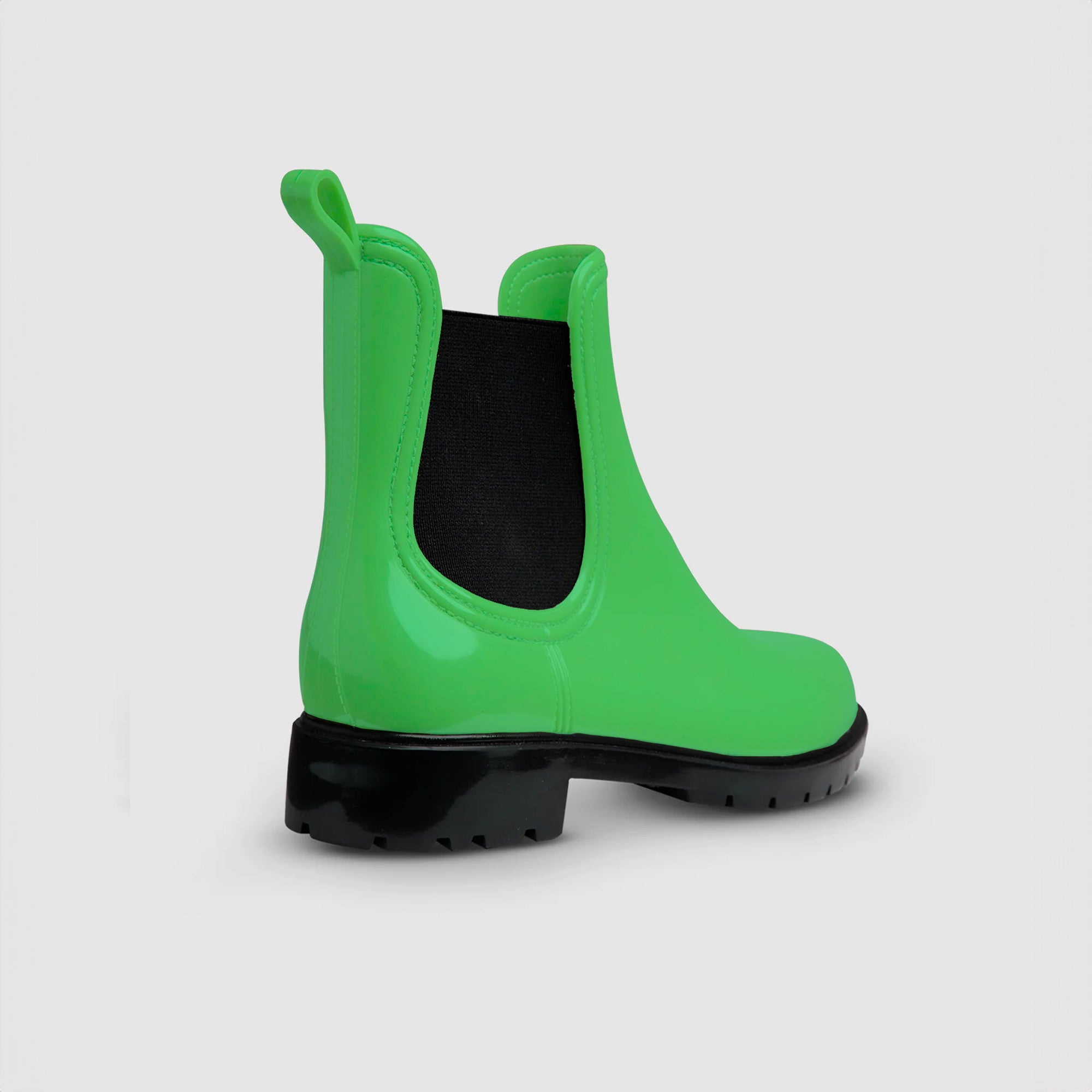 Botines Chelsea Impermeables Verde Esmeralda