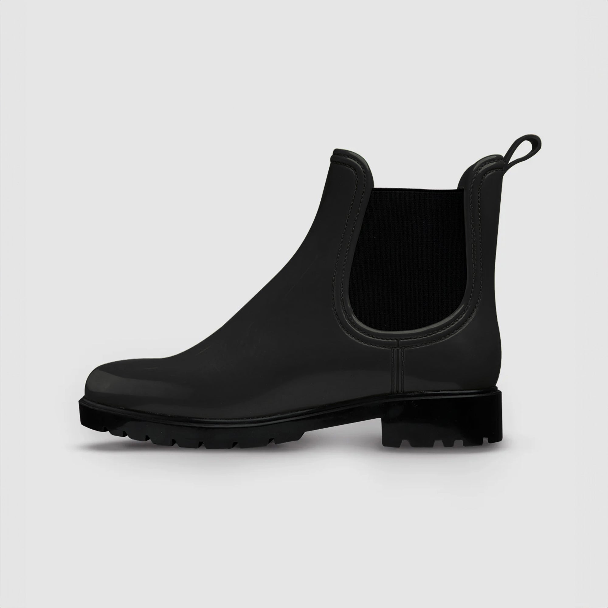 Botines Chelsea Impermeables Negro