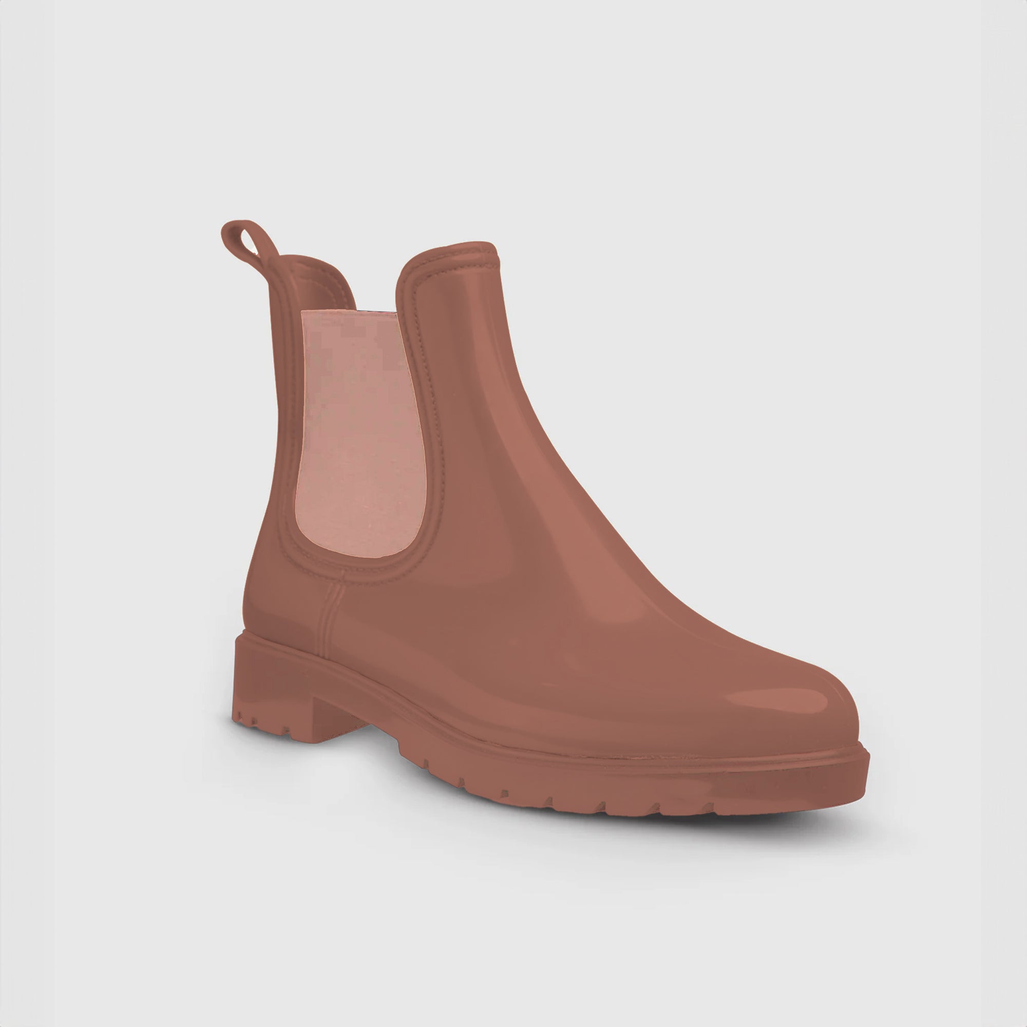 Botines Chelsea Impermeables Nude