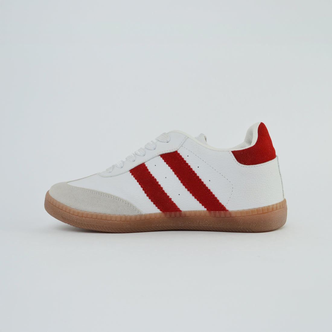 Tenis Celeste Blanco y Rojo