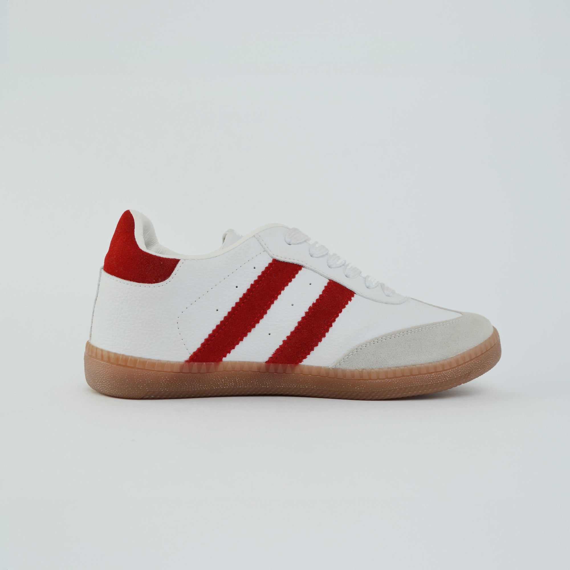 Tenis Celeste Blanco y Rojo