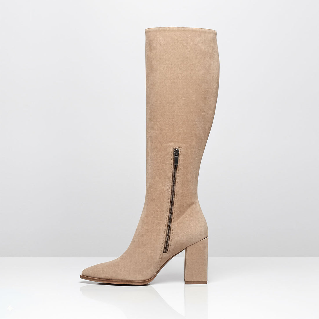 Botas Riviera Beige Gamuza