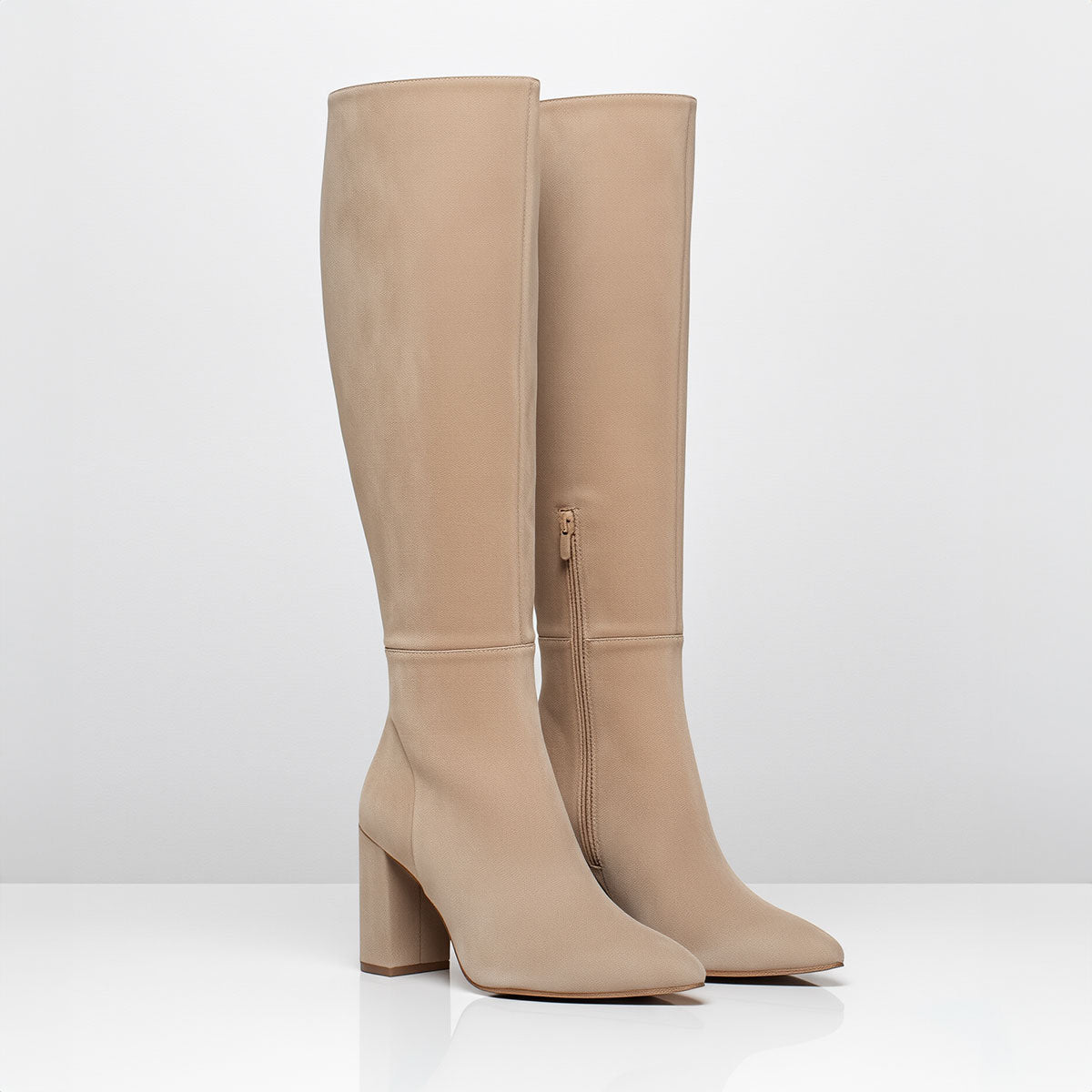 Botas Riviera Beige Gamuza