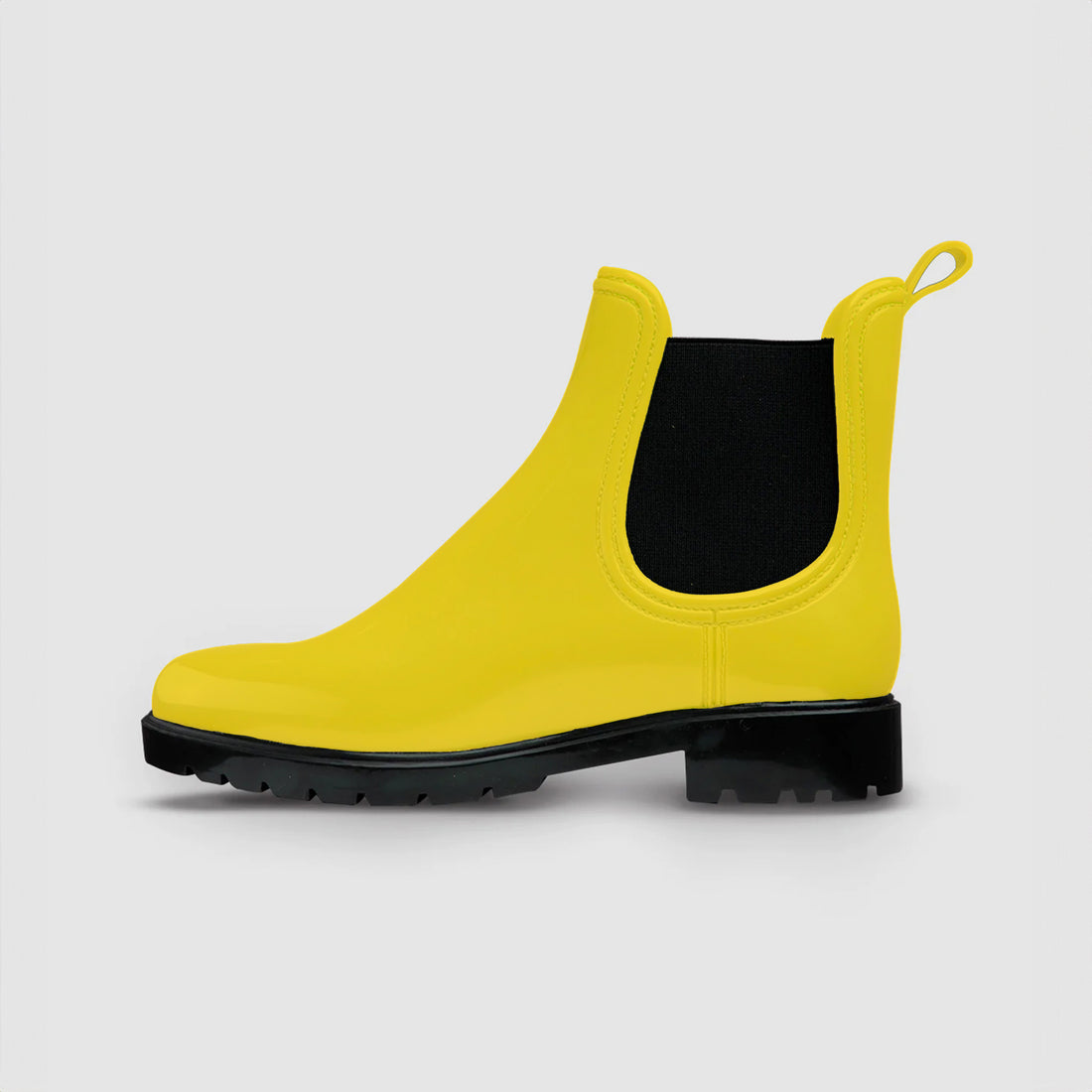Botines Chelsea Impermeables Amarillo