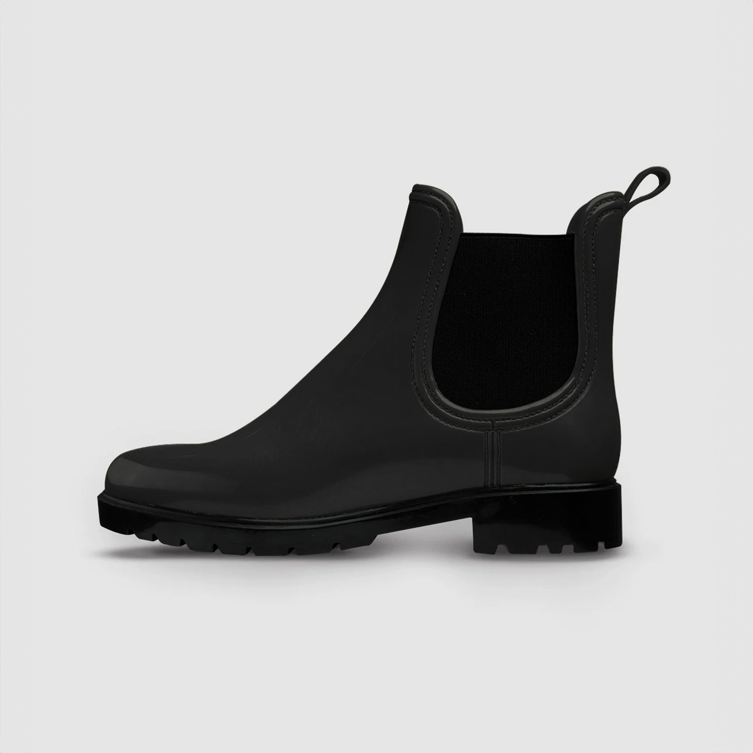 Botines Chelsea Impermeables Negro