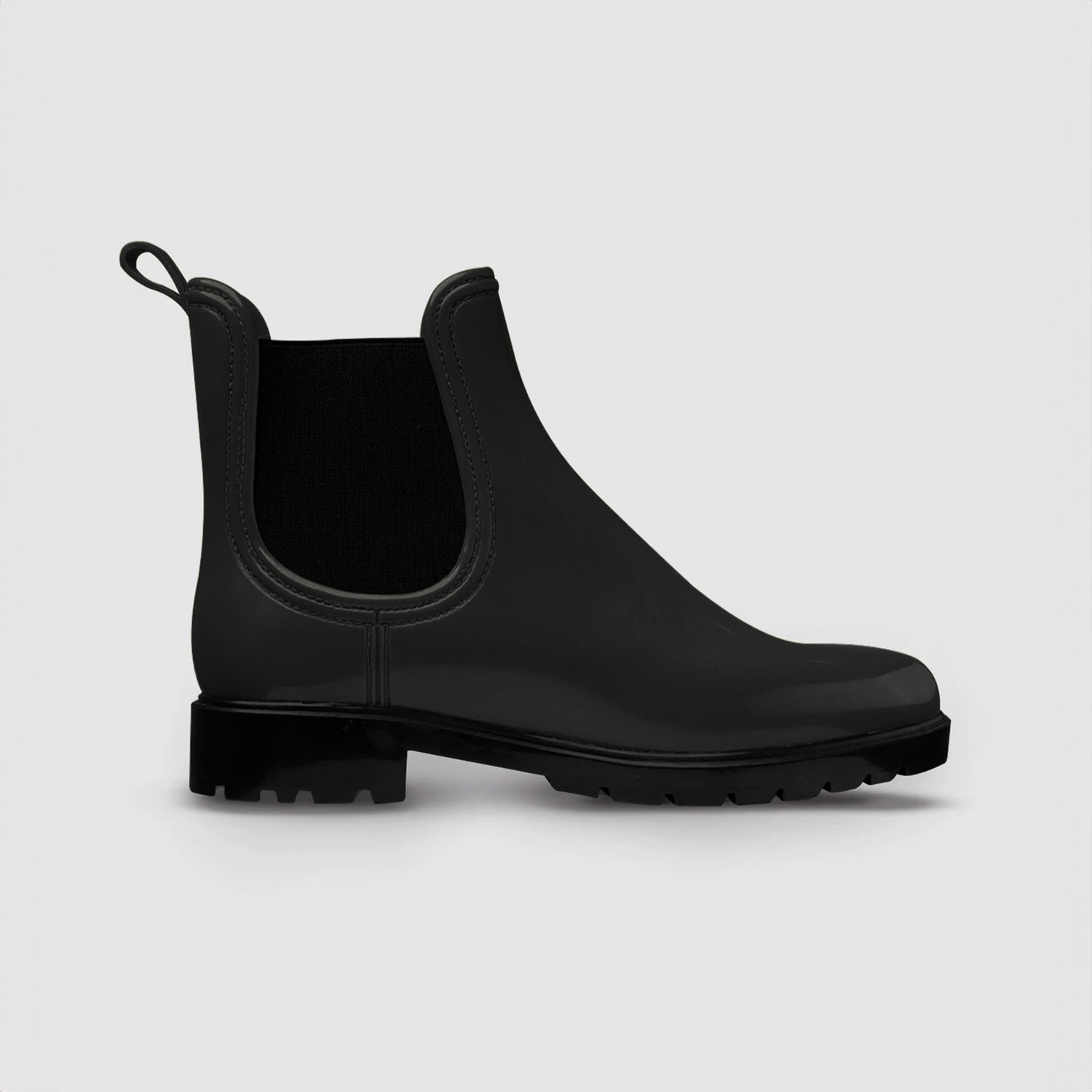 Botines Chelsea Impermeables Negro