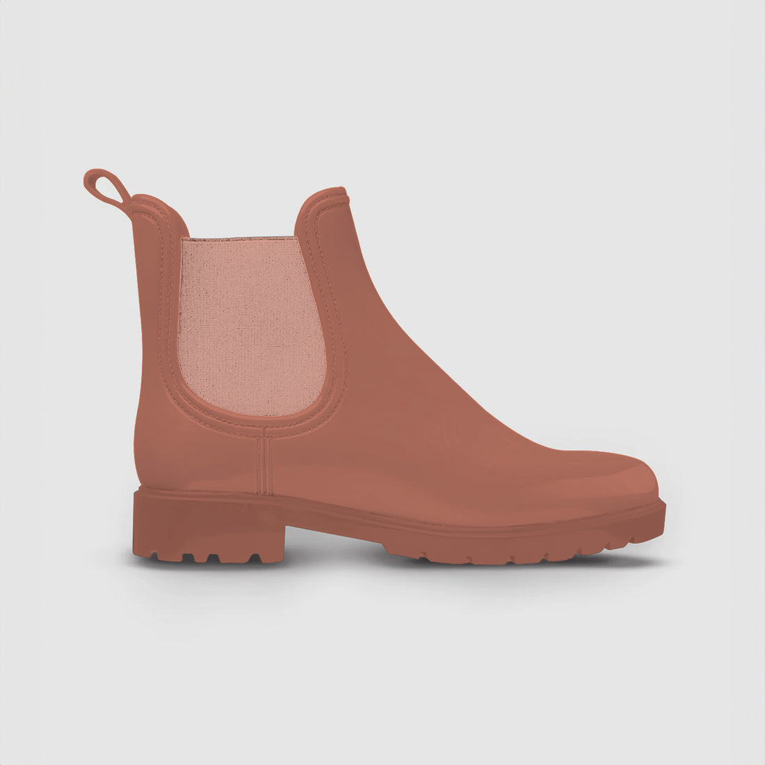 Botines Chelsea Impermeables Nude