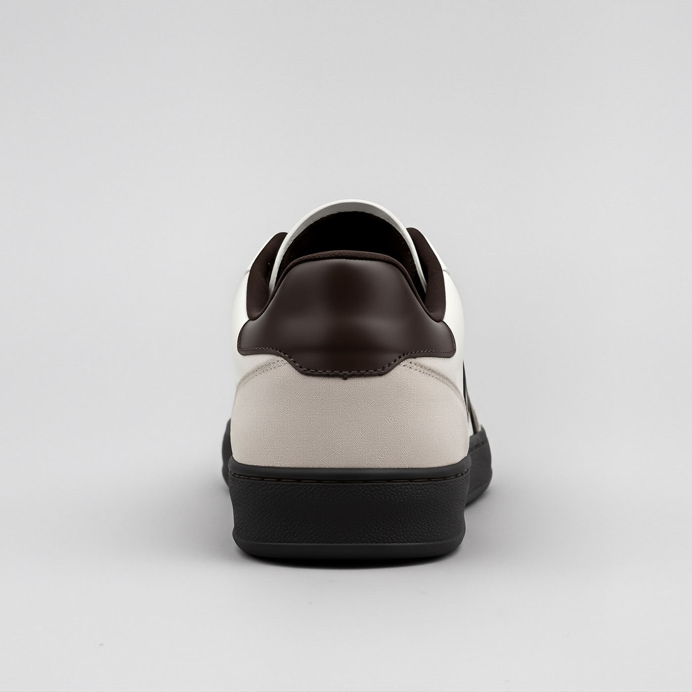 Tenis Offbeat Blanco y Café