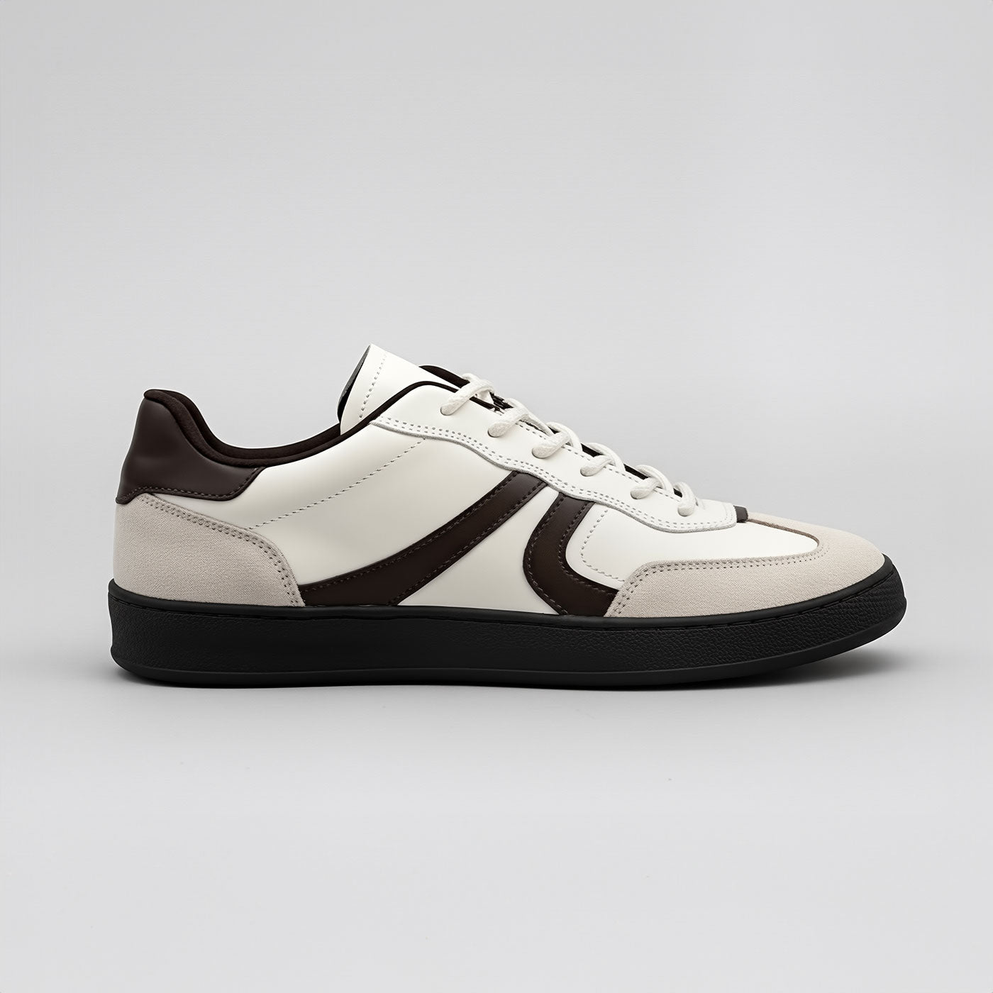 Tenis Offbeat Blanco y Café